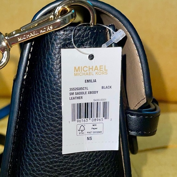 Emilia Small Leather Crossbody Bag in Original Packing - Picture 11 of 11